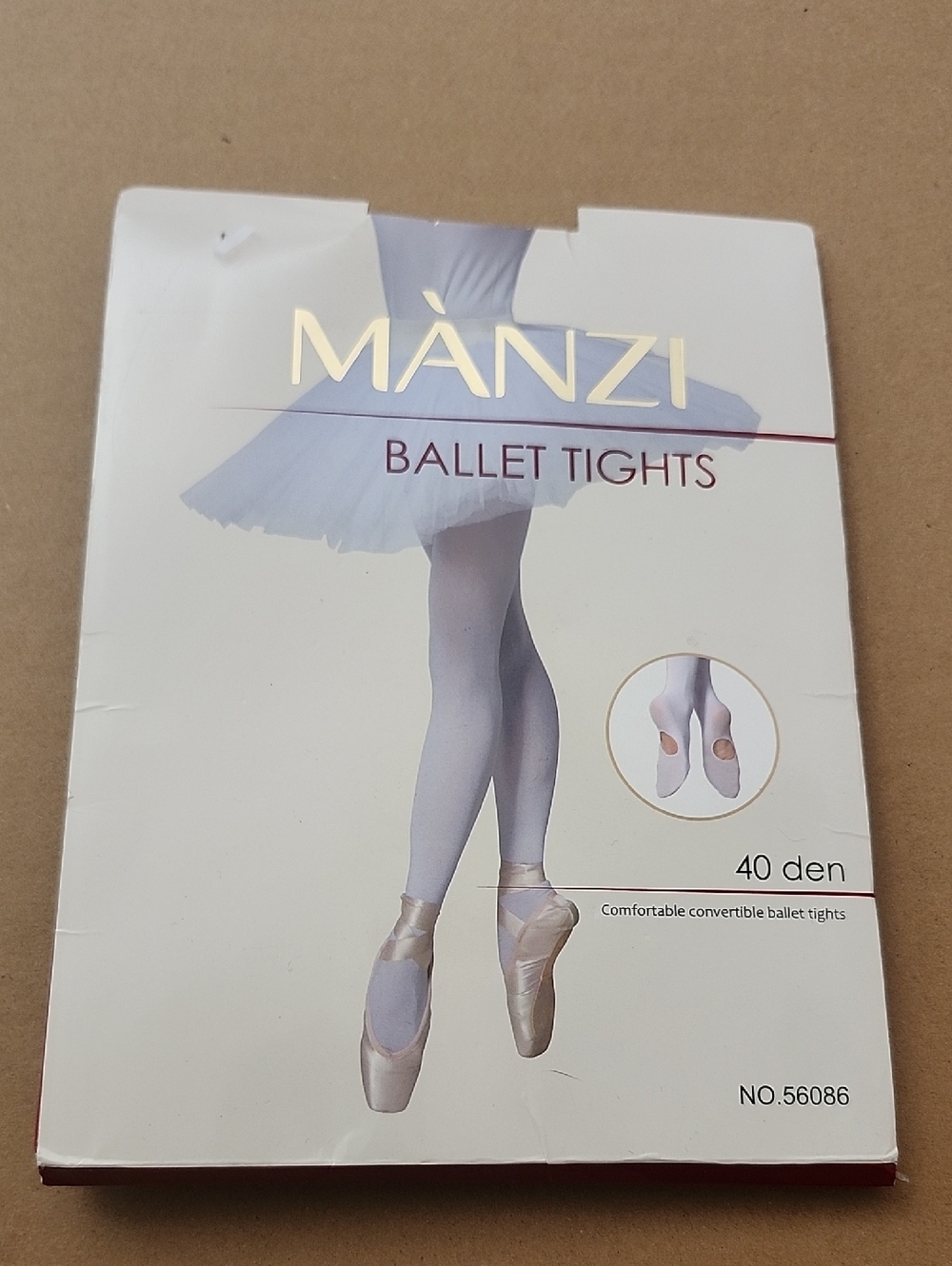 MÄNZI Ballet Tights in Light Lavender